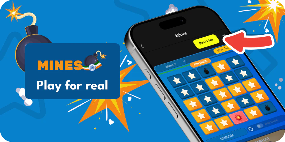 How to play Mines Game in India for Real Money